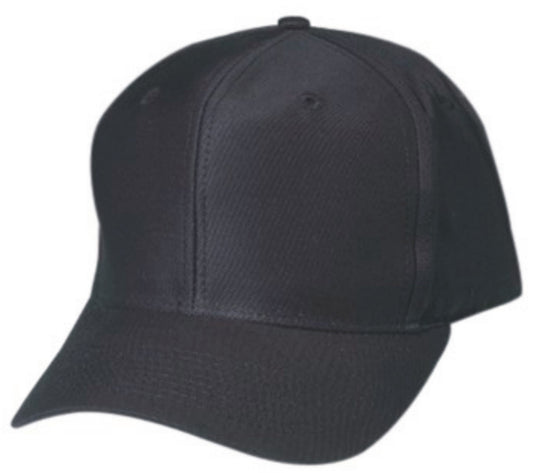Black Basic Cap or Hat - 0124-01