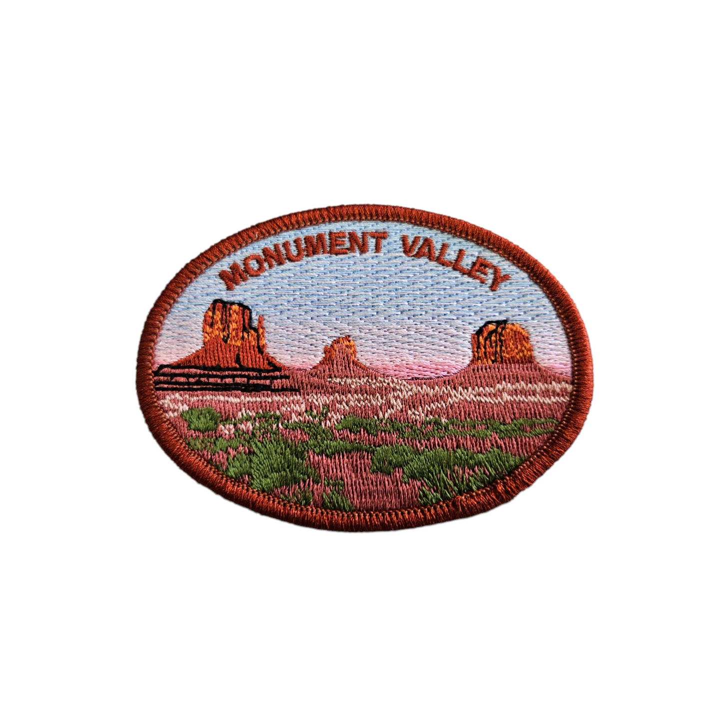 Arizona Patch - Iron On Monument Valley Souvenir Patch Badge Emblem - 10610