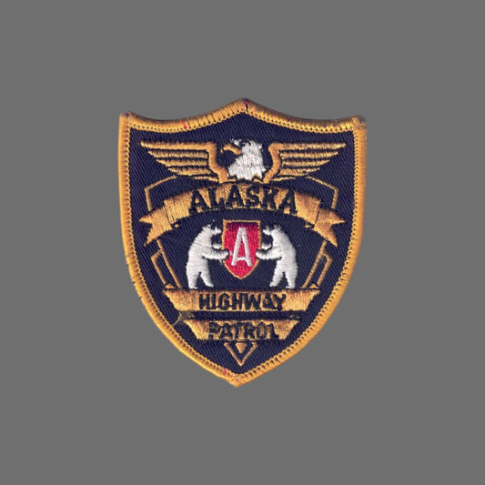 ALASKA Highway Patrol Souvenir Patch - 1090