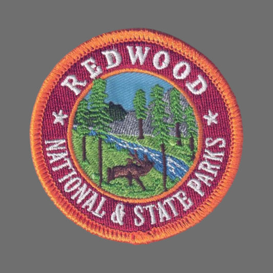 REDWOOD National and State Parks Patch - 1217 2.5"