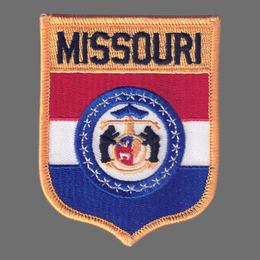 MISSOURI LG Flag shield Patch - 2252