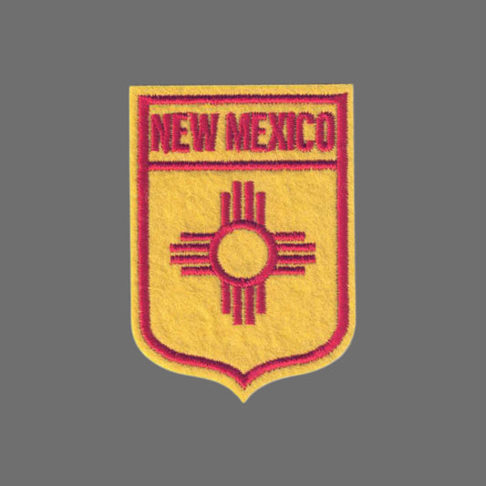 NEW MEXICO Sm Flag Shield Patch - 2551