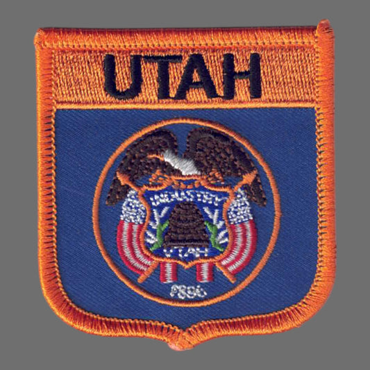UTAH Med Flag Shield Souvenir Patch - 3205