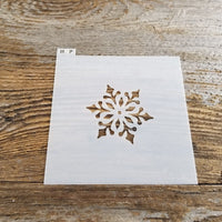 Snowflake Stencil Reusable Food Safe Cookie Decorating Craft Painting Christmas Winter Windows Signs Mylar Multiple Sizes