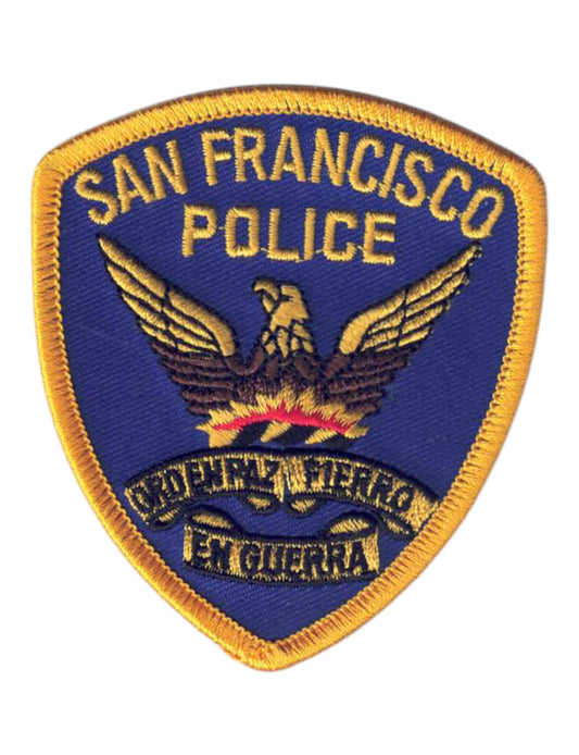 SAN FRANCISCO Police Souvenir Patch - 10063
