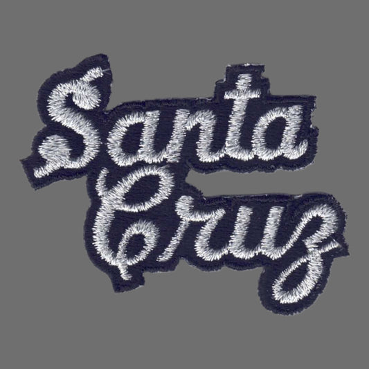 Santa Cruz Script Patch Silver - 4402-58M/01