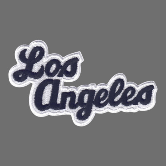 Los Angeles Script Patch Black - 4603-01/39