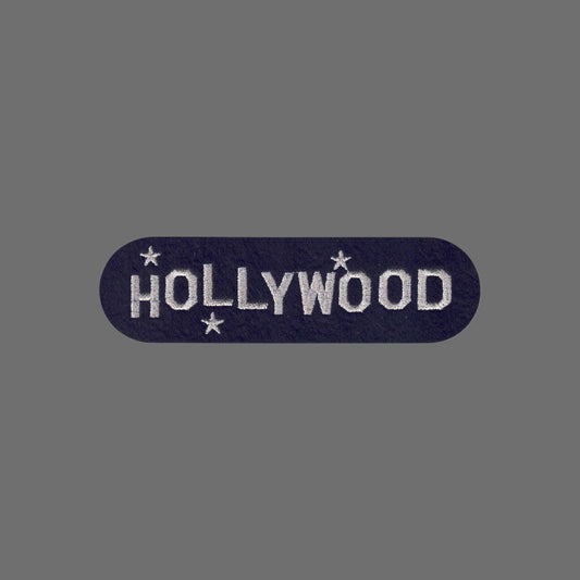 HOLLYWOOD Souvenir Patch Silver - 4656-58M