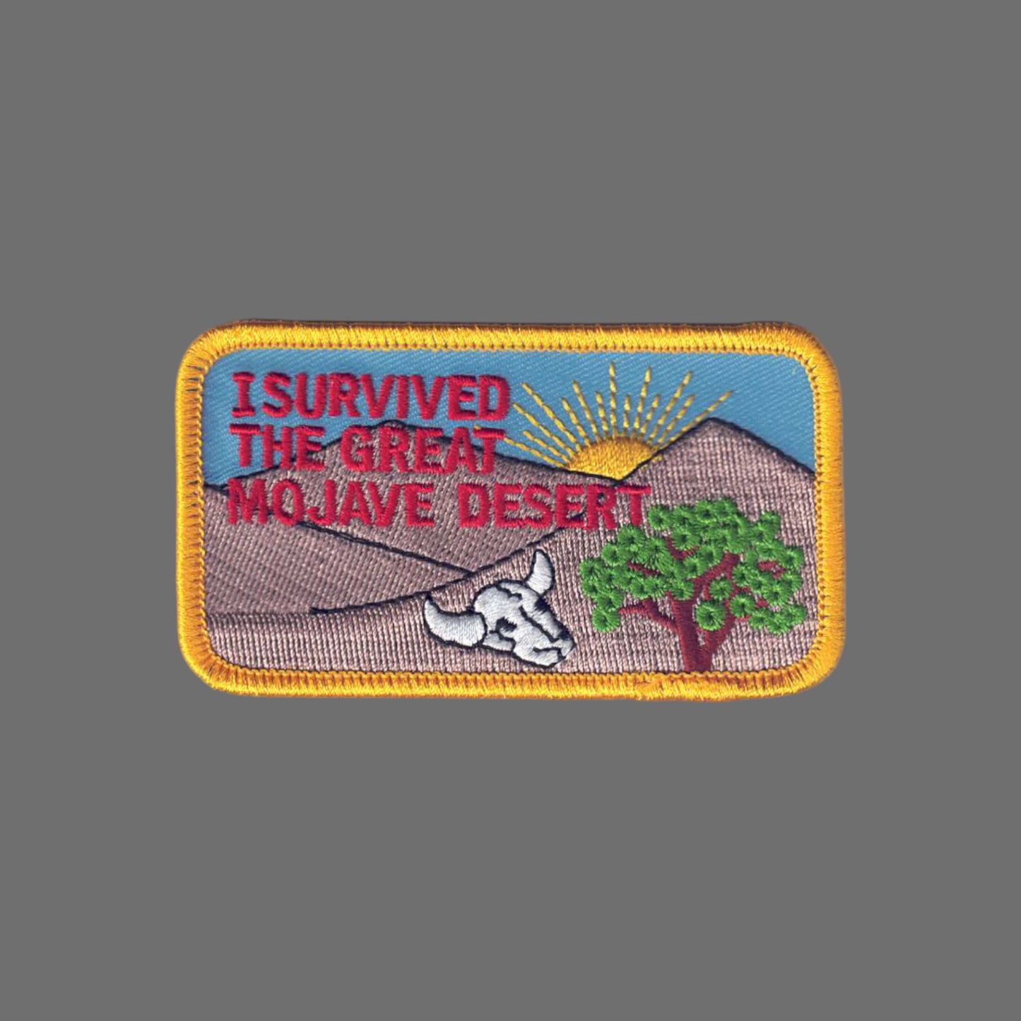 MOJAVE DESERT Joshua Tree Souvenir Patch - 4851