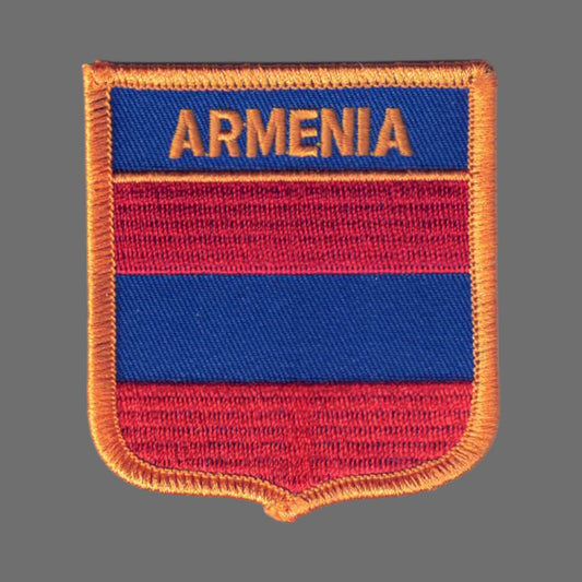 ARMENIA Country Flag Shield Patch - 6021