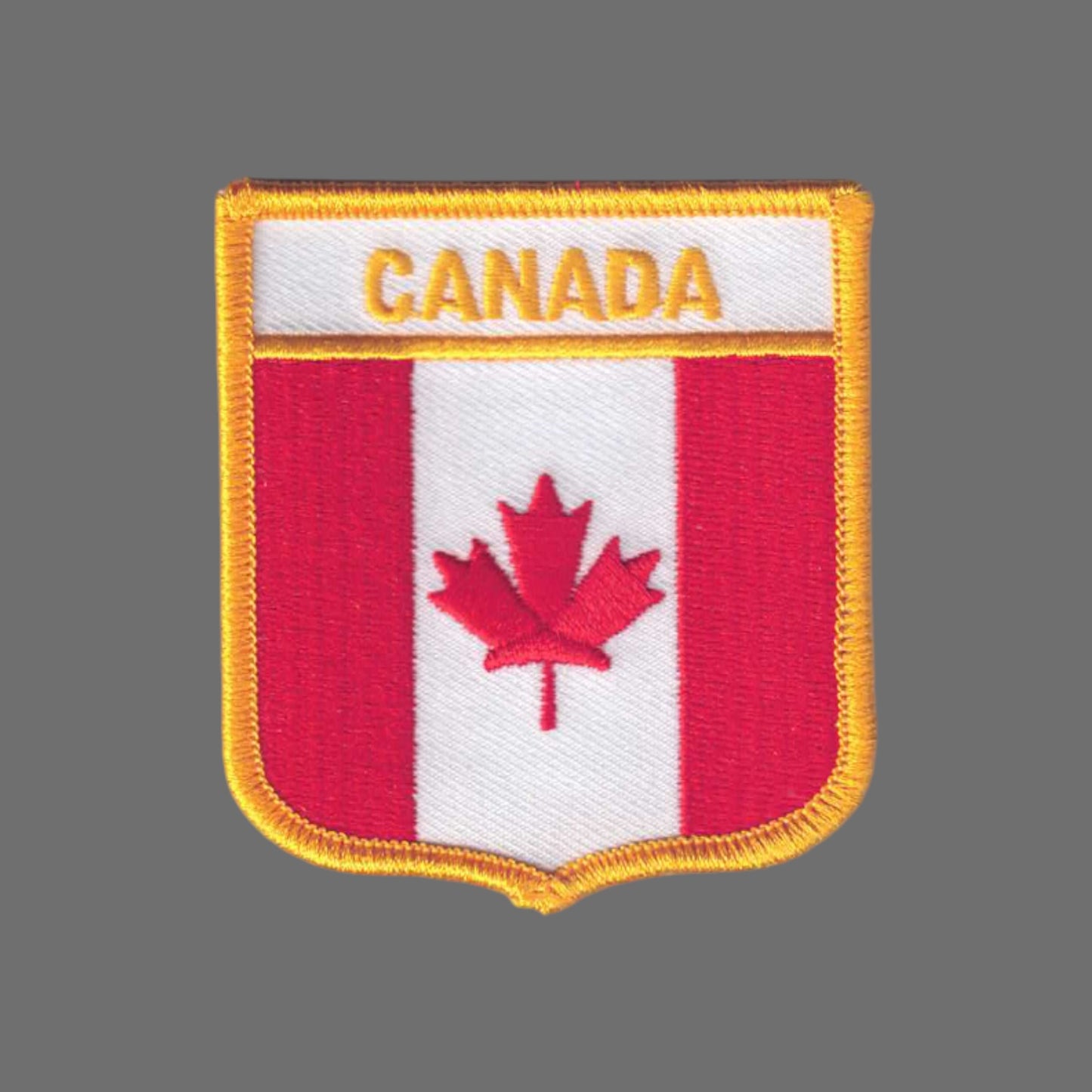 CANADA Country Flag Shield Patch - 6111