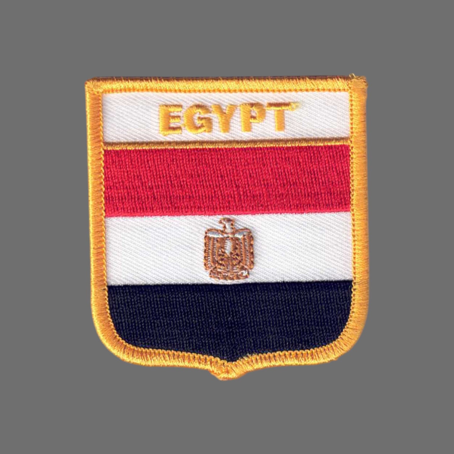 EGYPT Flag Shield Patch - 6201