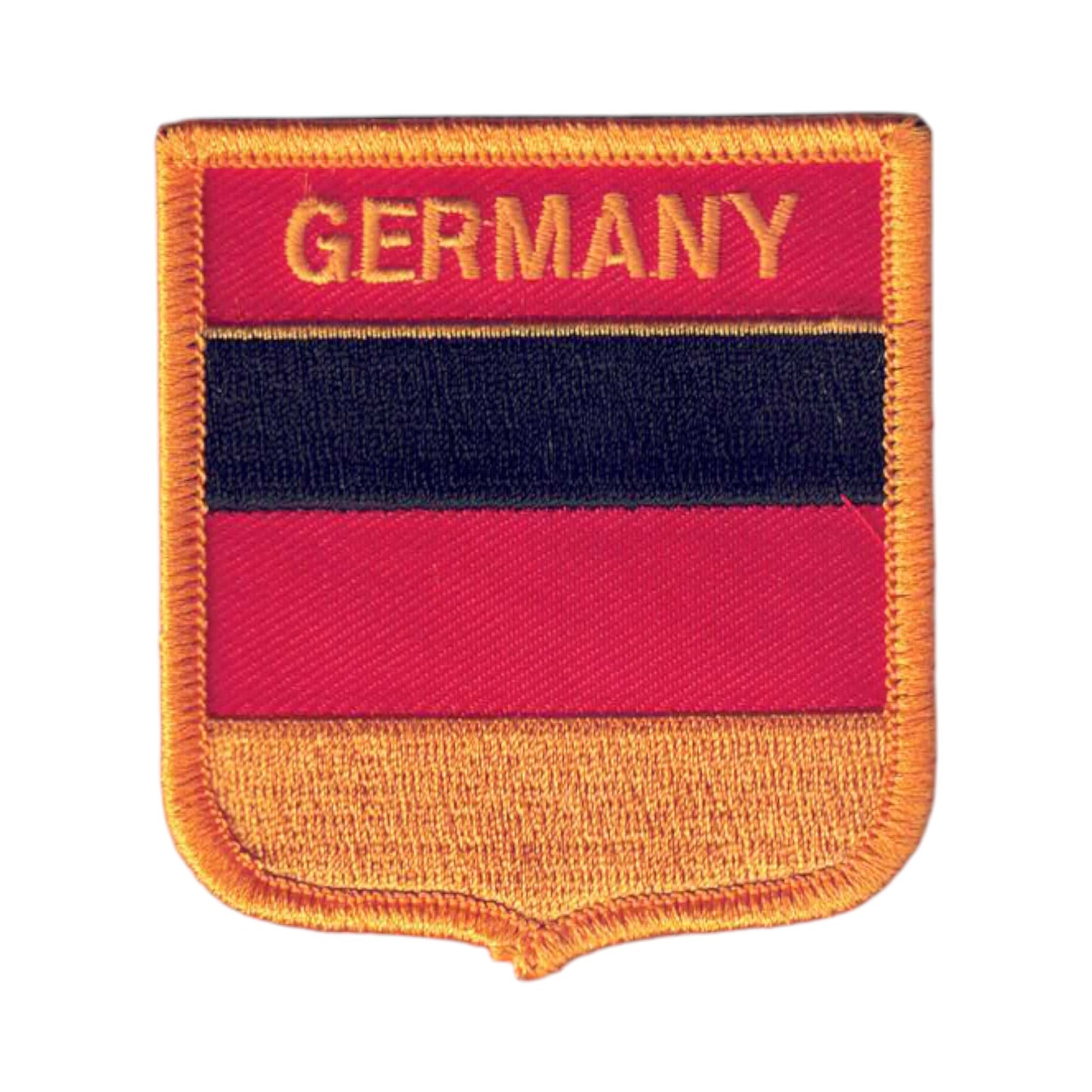 GERMANY Flag Shield Patch Gold - 6271