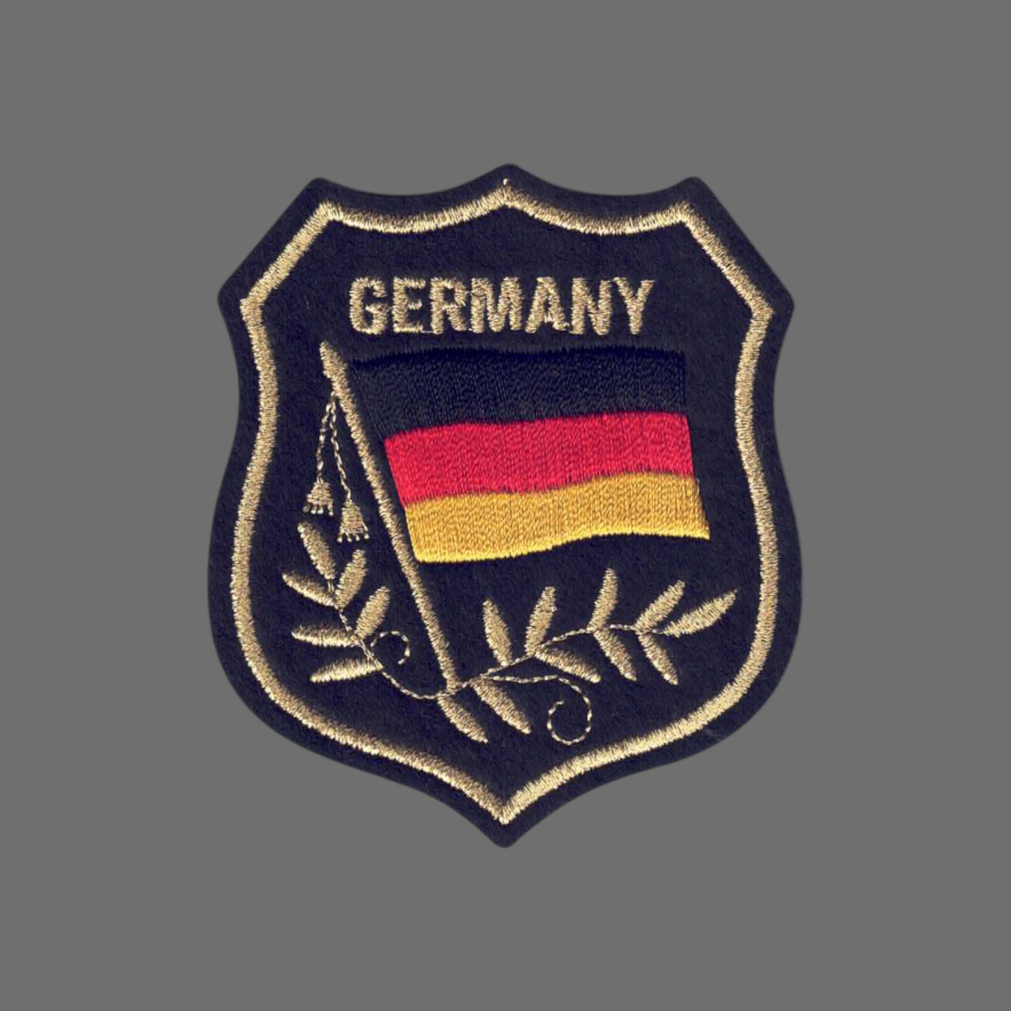 GERMANY Flag Mylar Patch - 6272