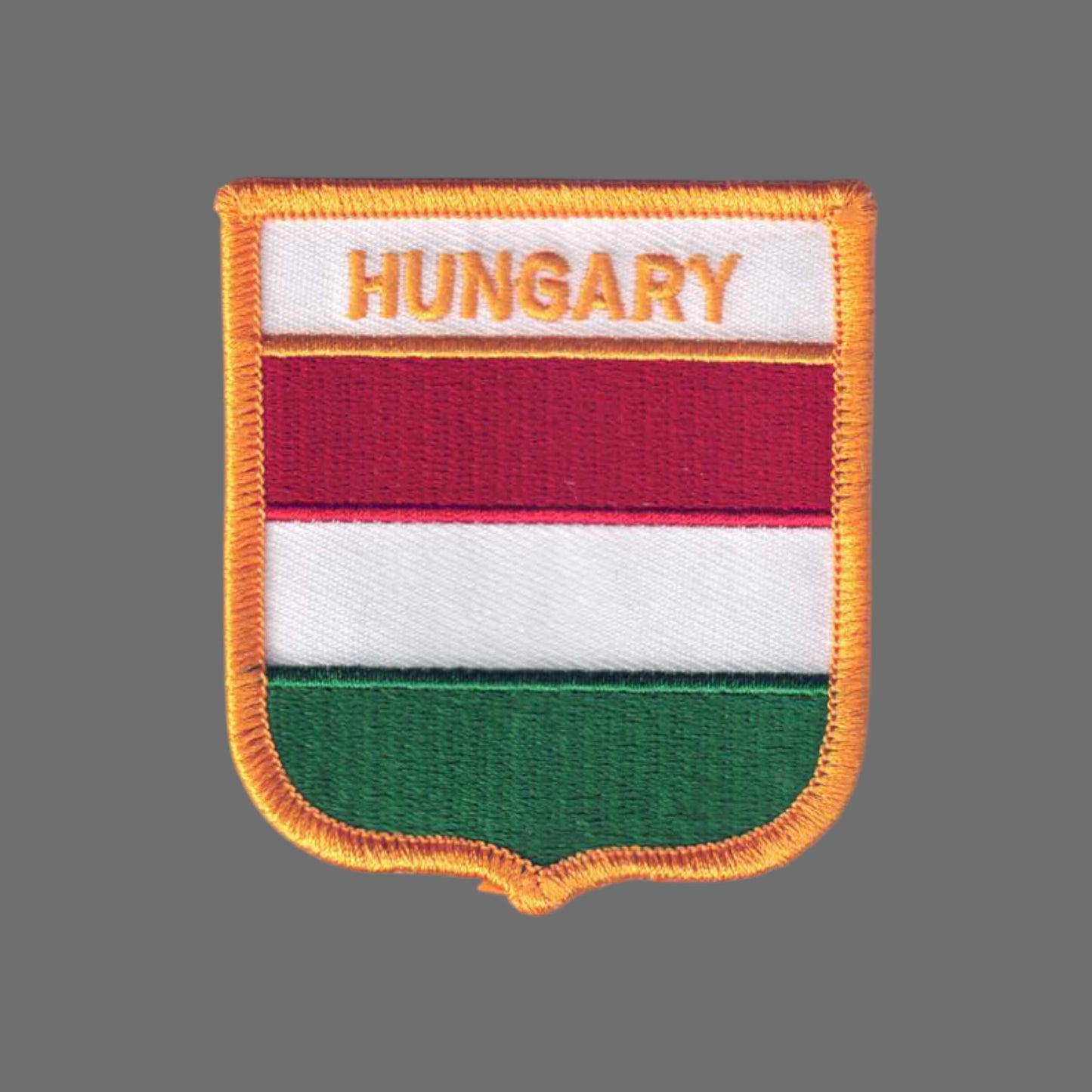 HUNGARY Flag Shield Patch - 6351