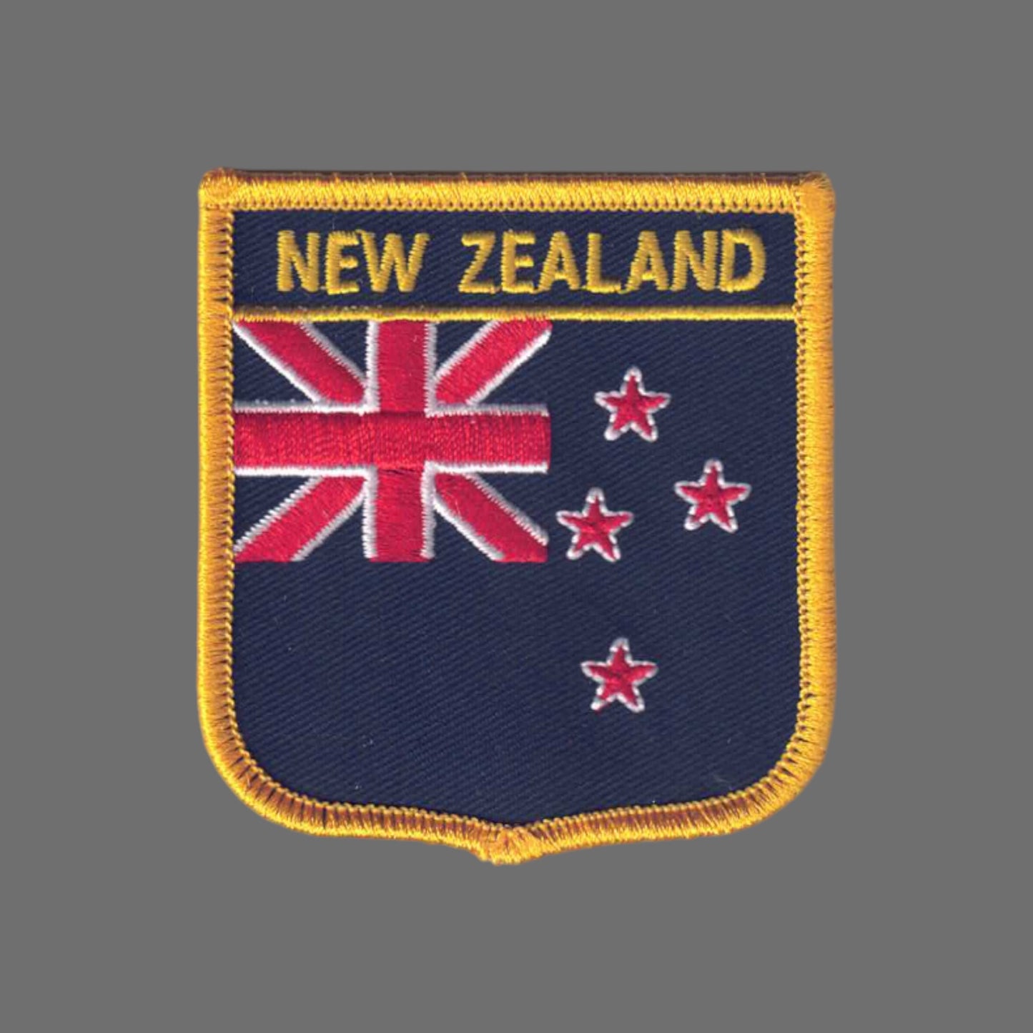 NEW ZEALAND Flag Shield Patch - 6521