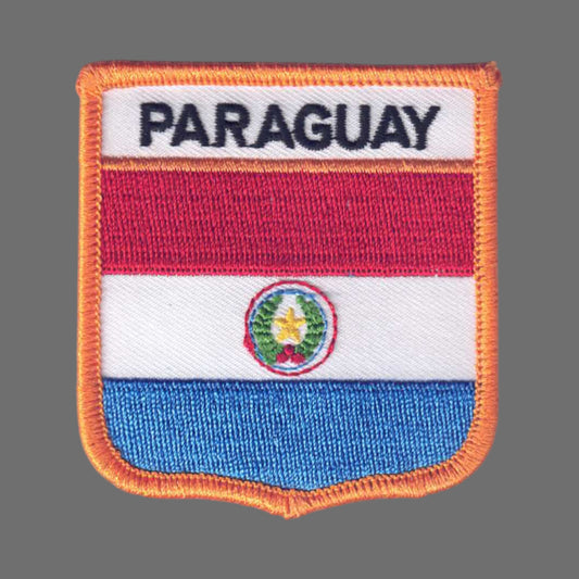 PARAGUAY Flag Shield Patch - 6581