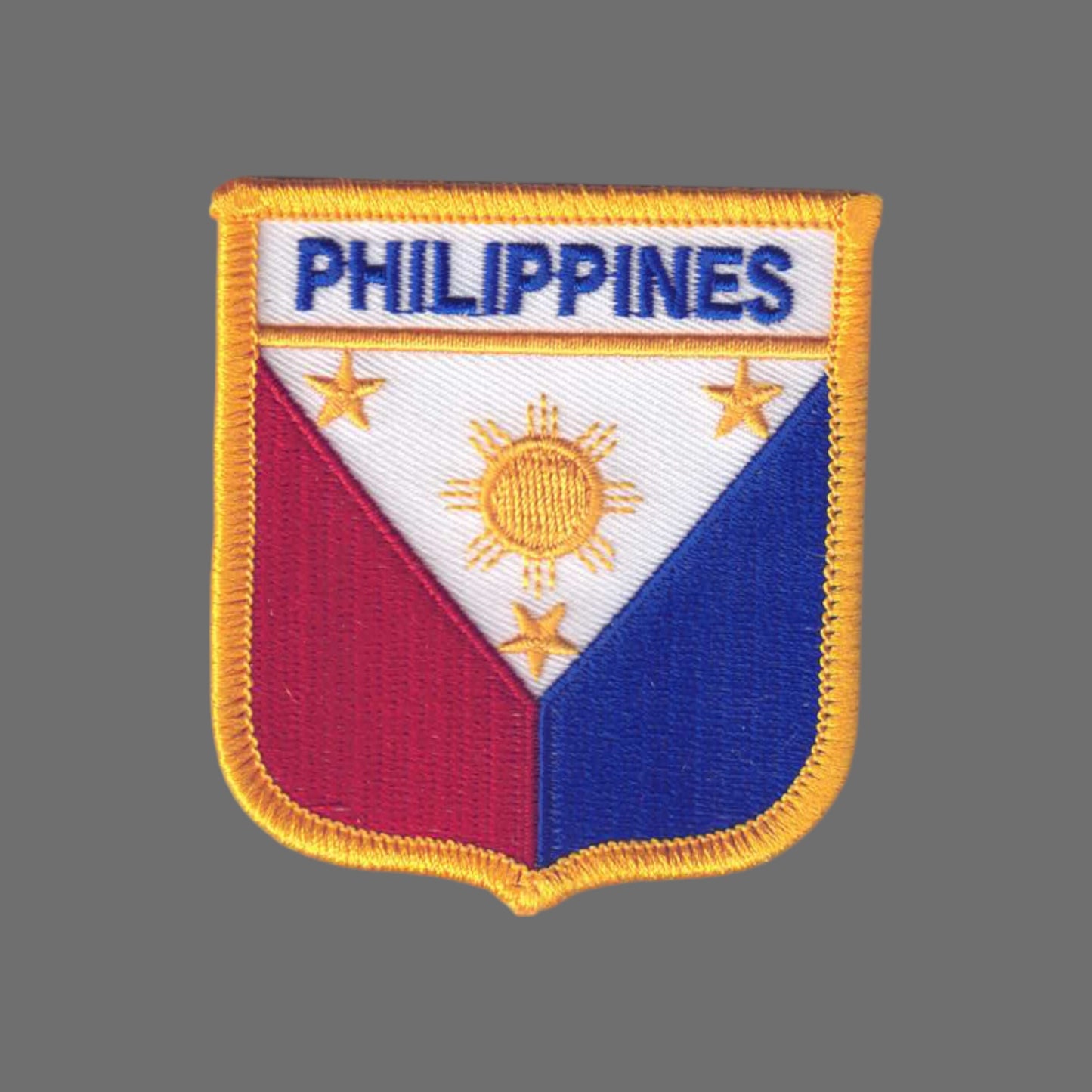 PHILIPPINES Flag Shield Patch - 6601