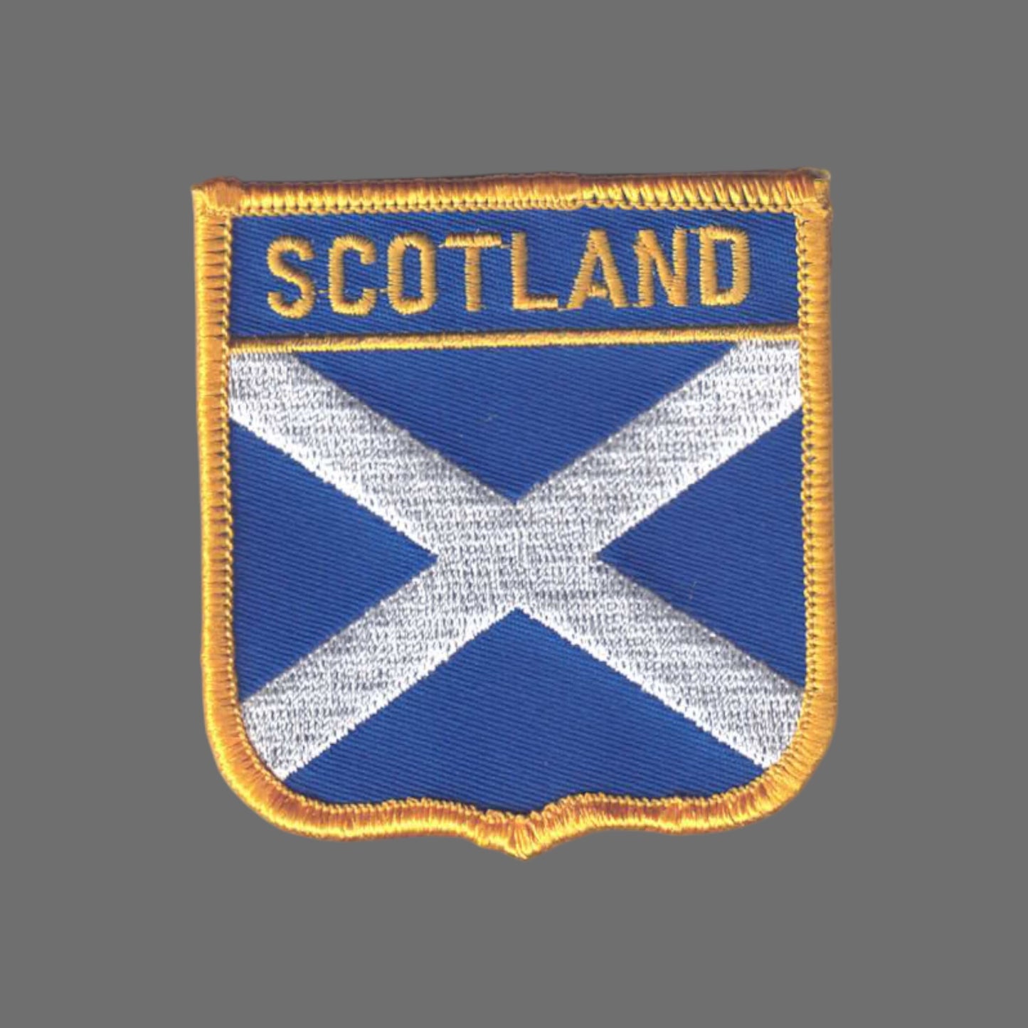 SCOTLAND (St Andrews cross) Flag Patch - 6673