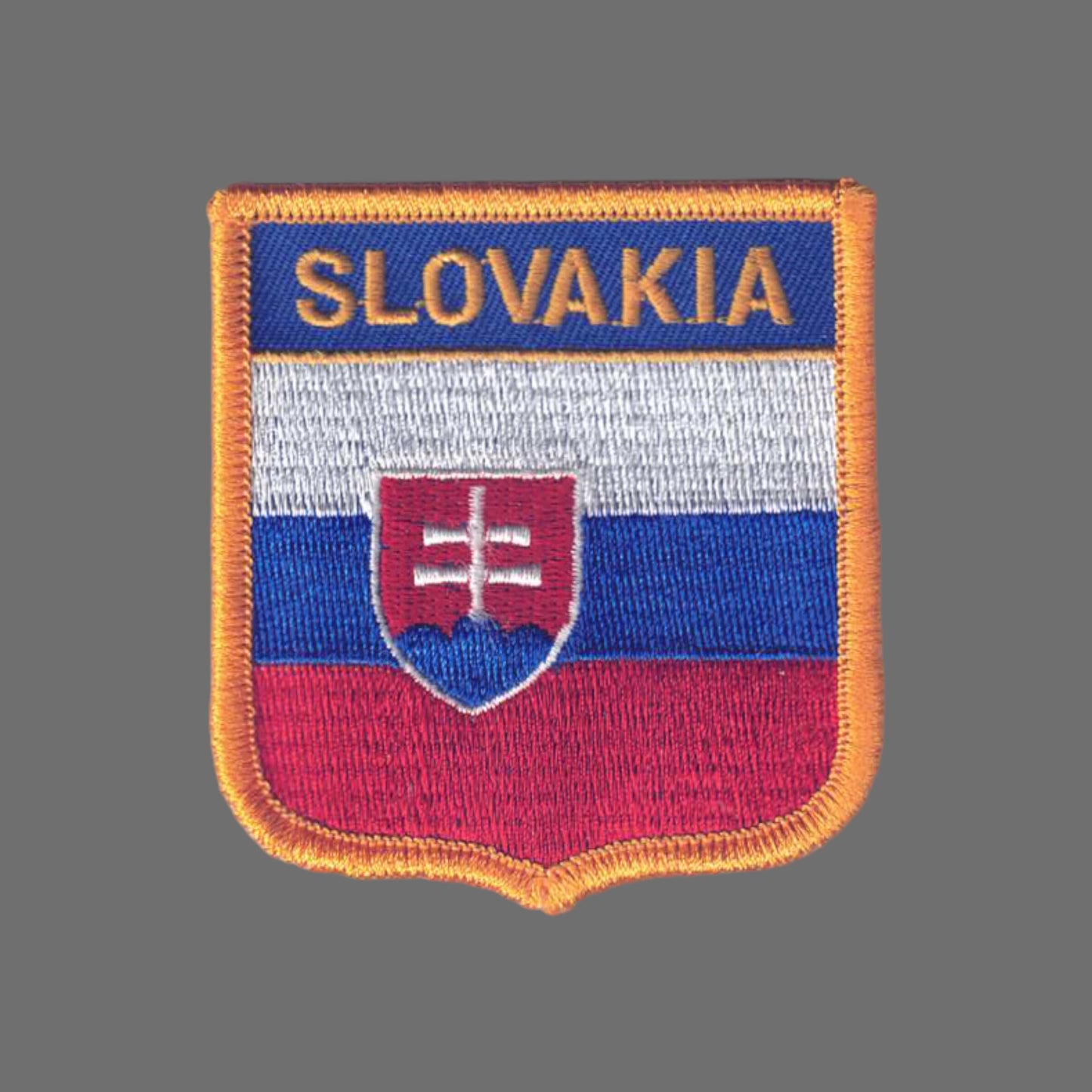SLOVAKIA Flag Shield Patch - 6676