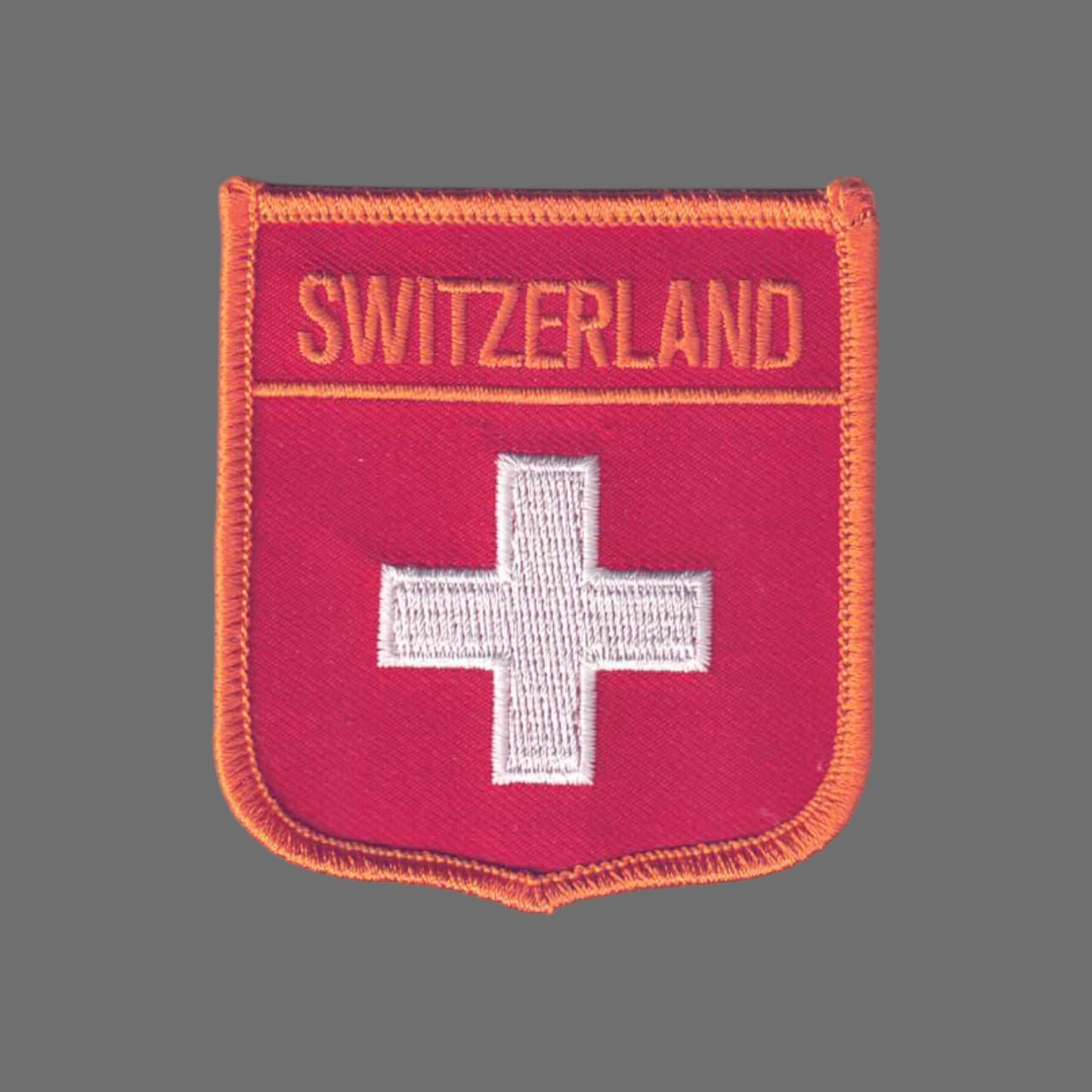 SWITZERLAND Flag Shield Patch - 6751