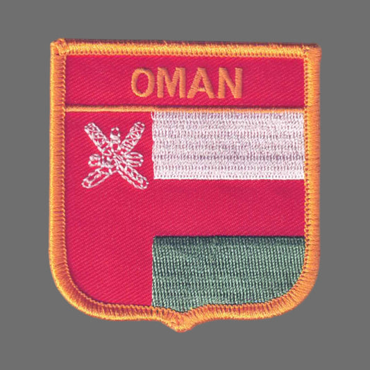 OMAN Flag Shield Patch - 6783