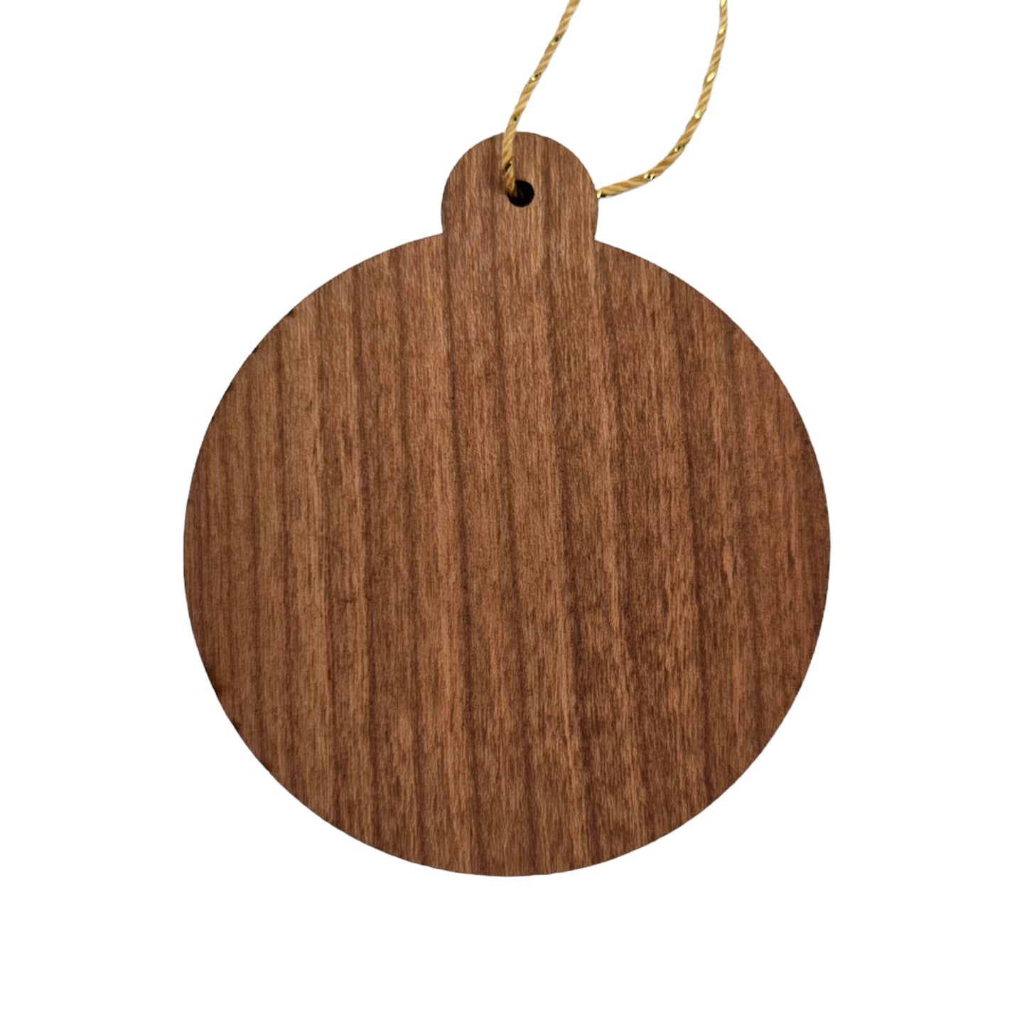 Yosemite National Park Wood Ornament California Giant Trees 3 Trees Souvenir Handmade in USA - 15689