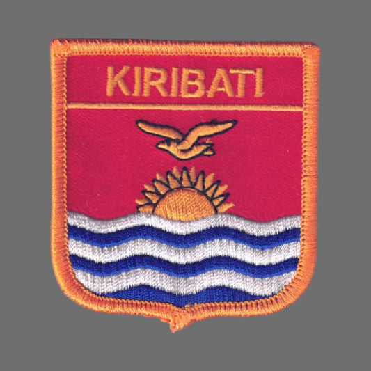 KIRIBATI Flag Shield Patch - 7386