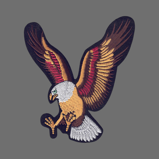 Eagle Left Side on Black 6.75 Inch - 8612-L