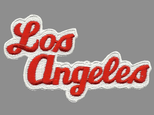Los Angeles Script Patch Red - 4603-36/39