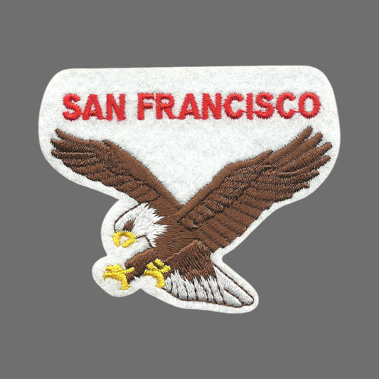 SAN FRANCSICO Eagle Souvenir Embroidered Patch - SF-51-39