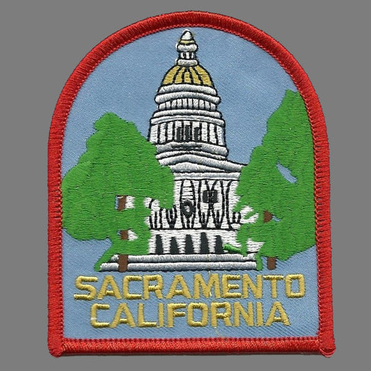 SACRAMENTO CALIFORNIA Capitol Patch - 4801