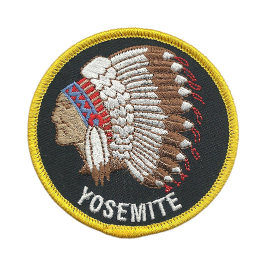 YOSEMITE Native American Indian Souvenir Patch Iron On - YOSEMITE-61