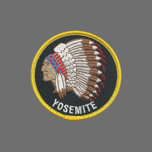 YOSEMITE Native American Indian Souvenir Patch Iron On - YOSEMITE-61