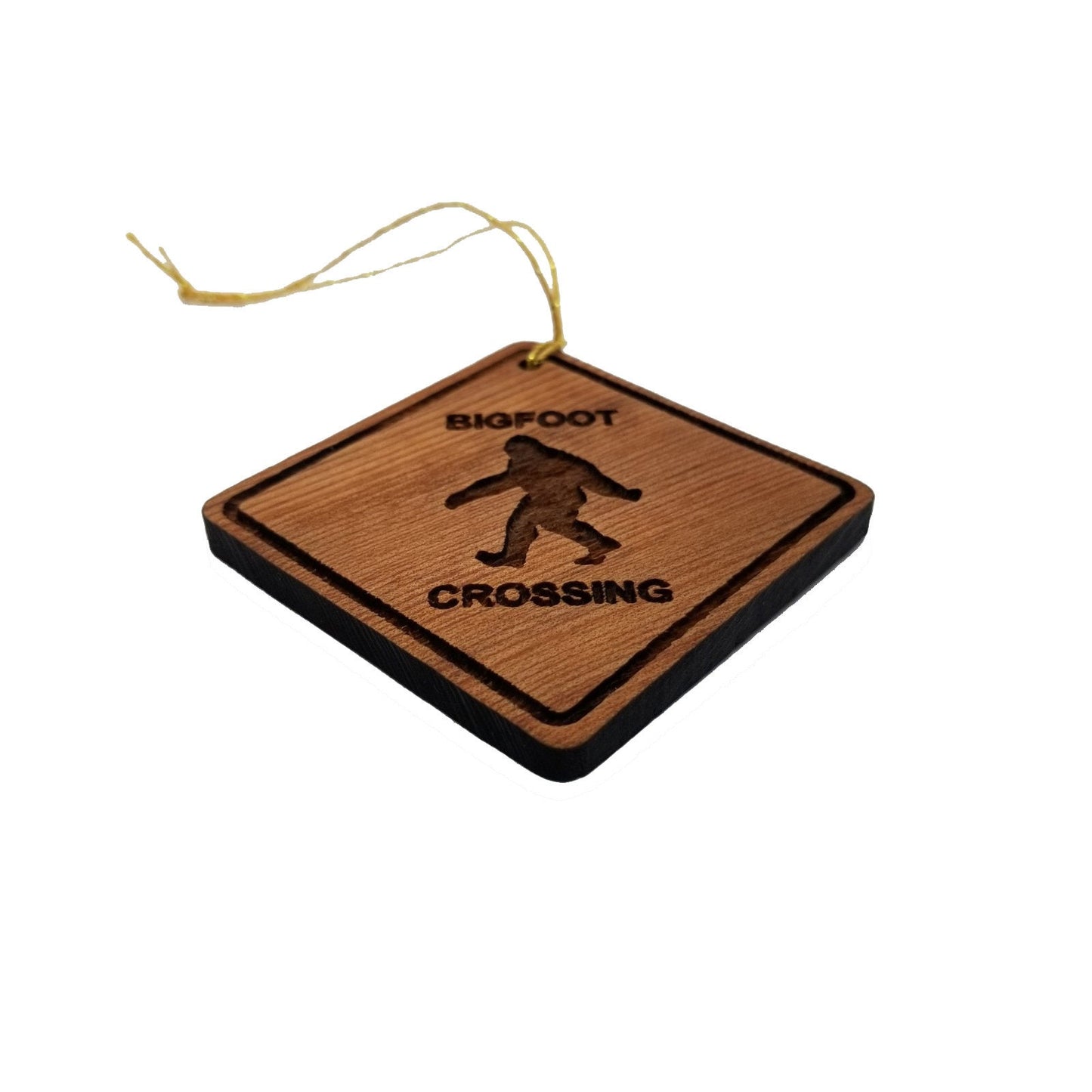 Roadrunner Crossing Ornament - Roadrunner Ornament - Wood Handmade in USA - Roadrunner Christmas - 15287