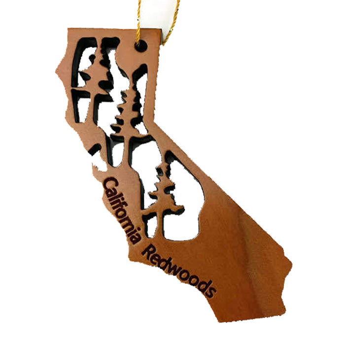 California State Christmas Ornament Redwood - 1070 or 1079L