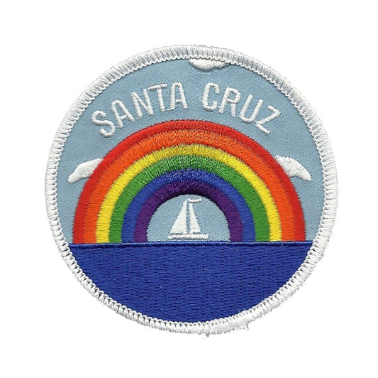 Santa Cruz Patch - Rainbow and Sailboat - 10129