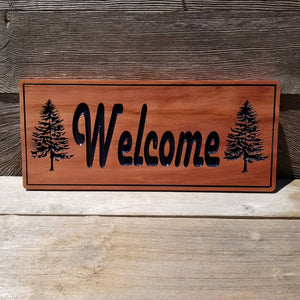 Beautiful Wood Welcome Sign we've...