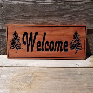 Welcome Sign - Carved Sign...