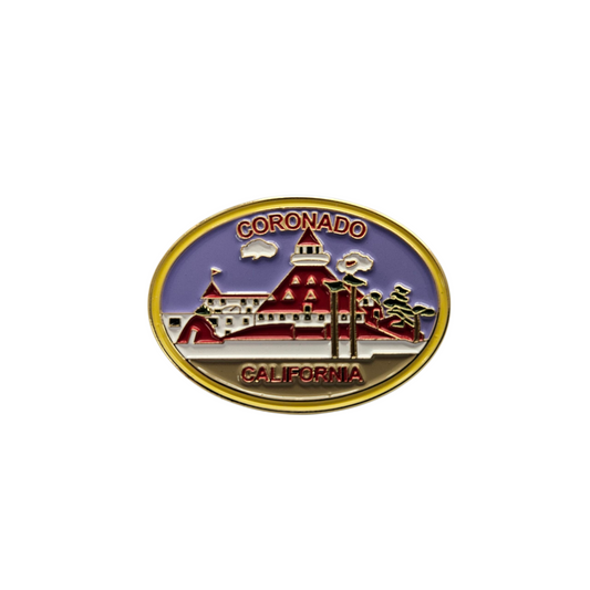 CORONADO CALIFORNIA Souvenir Hat Pin - 0475-4699