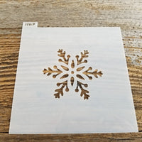 Snowflake Stencil Reusable Food Safe Cookie Decorating Craft Painting Christmas Winter Windows Signs Mylar Multiple Sizes