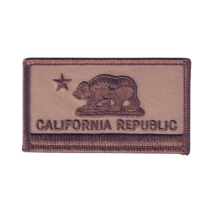 CALIFORNIA REPUBLIC Flag Desert Browns Patch - 1204-DESERT