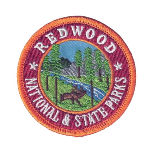 REDWOOD National and State Parks Patch - 1217 2.5"