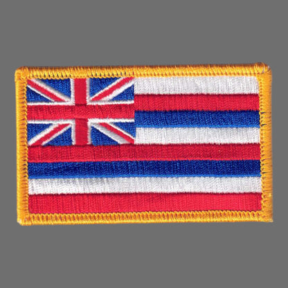 Hawaii Flag Souvenir Patch - 1554