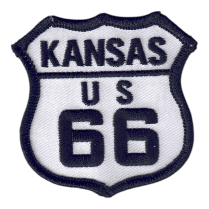 KANSAS US Route 66 Souvenir Patch - 1816