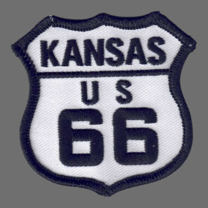 KANSAS US Route 66 Souvenir Patch - 1816
