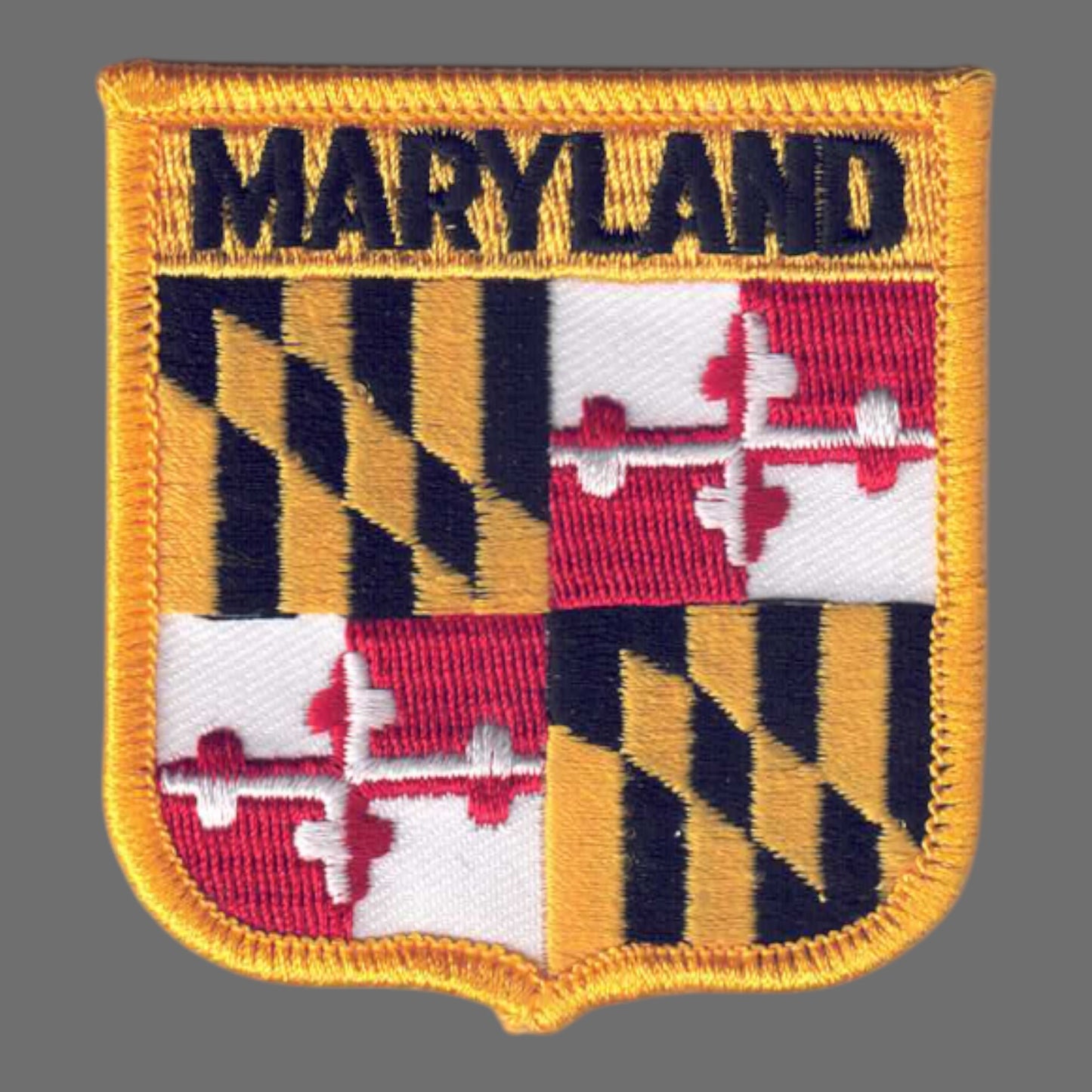 MARYLAND Med Flag Shield Souvenir Patch - 2005