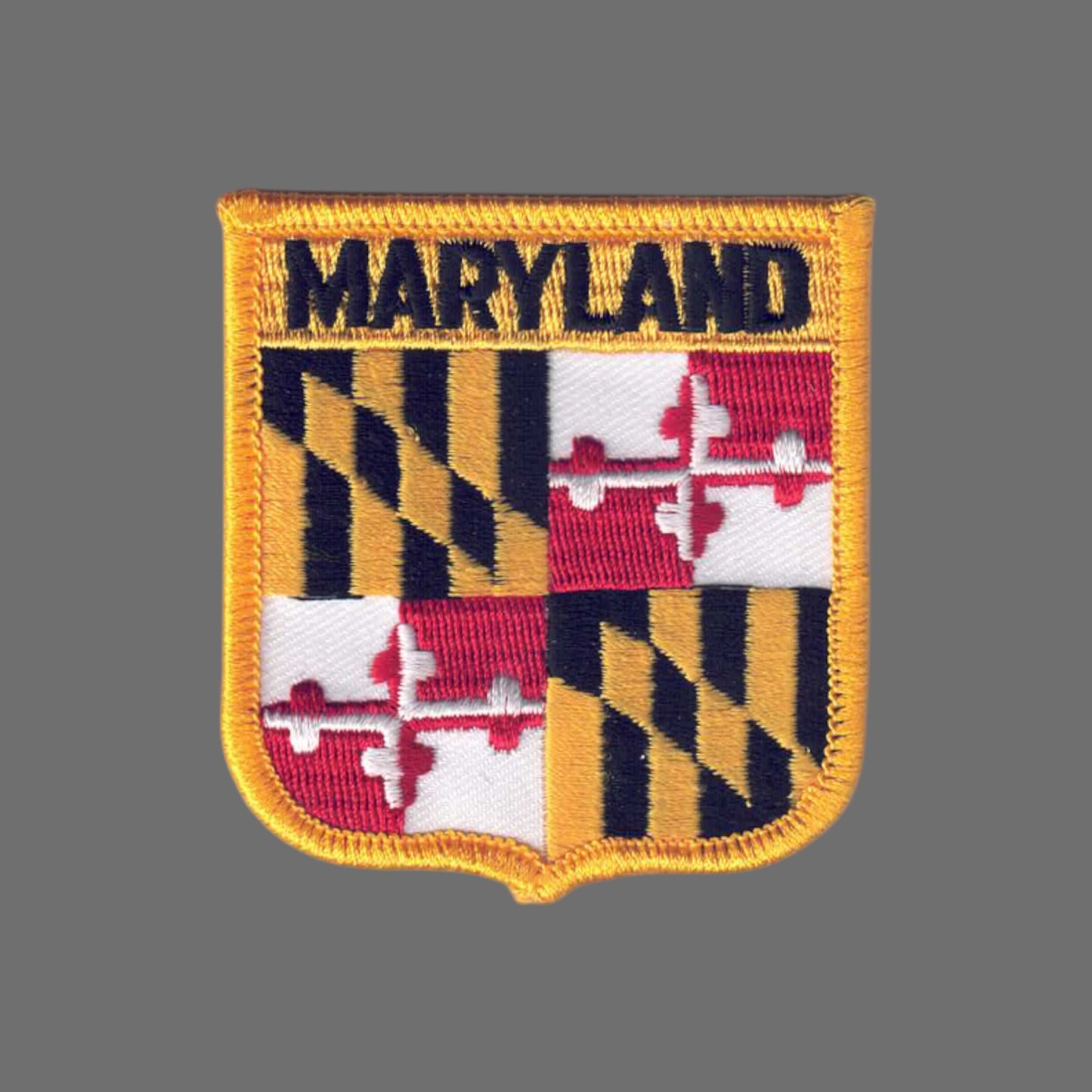 MARYLAND Med Flag Shield Souvenir Patch - 2005