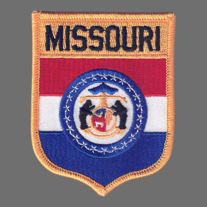 MISSOURI LG Flag shield Patch - 2252