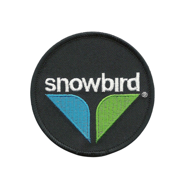 Snowbird Utah Patch – UT Patch – Utah Souvenir – Travel Patch 3" Travel Gift Give 'em the Bird Snowbird Logo Ski and Summer Resort